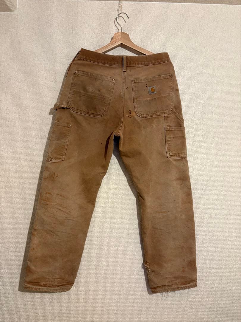 に*ん様 80s Carhartt ダブルニーパンツ 襤褸 ボロ 雰囲気系 w3