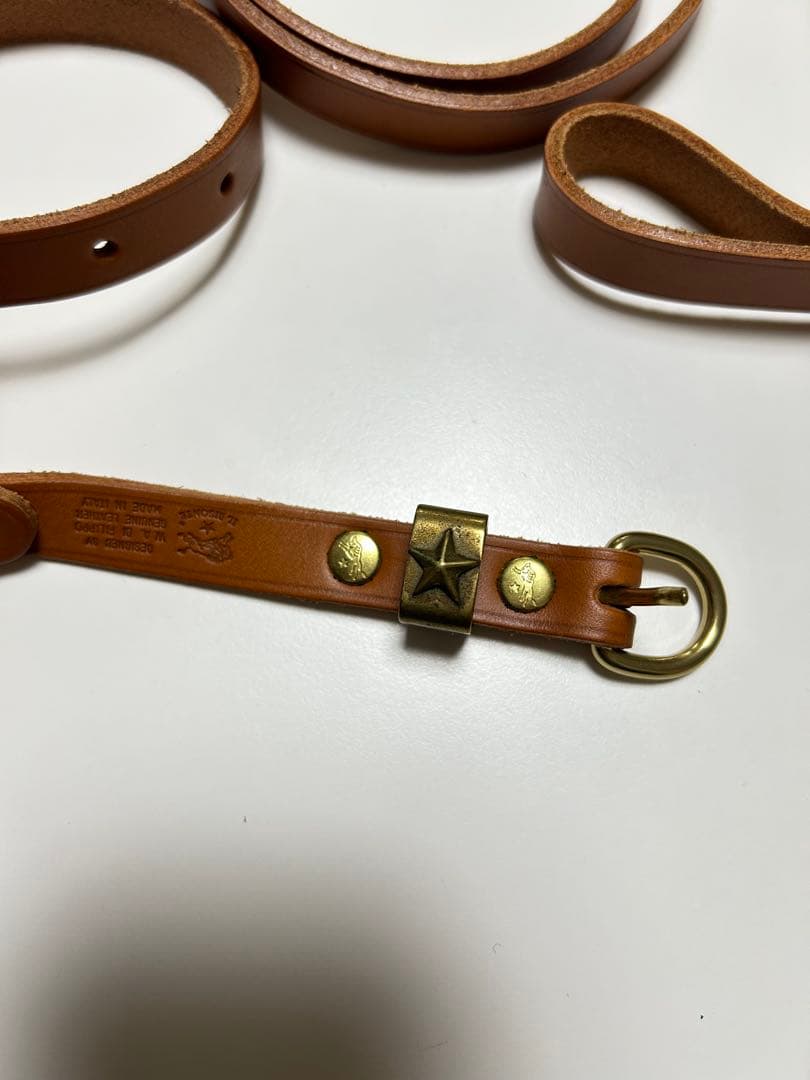 ☆まるこ☆さま専用IL BISONTE レザー首輪他の方は購入控えてください