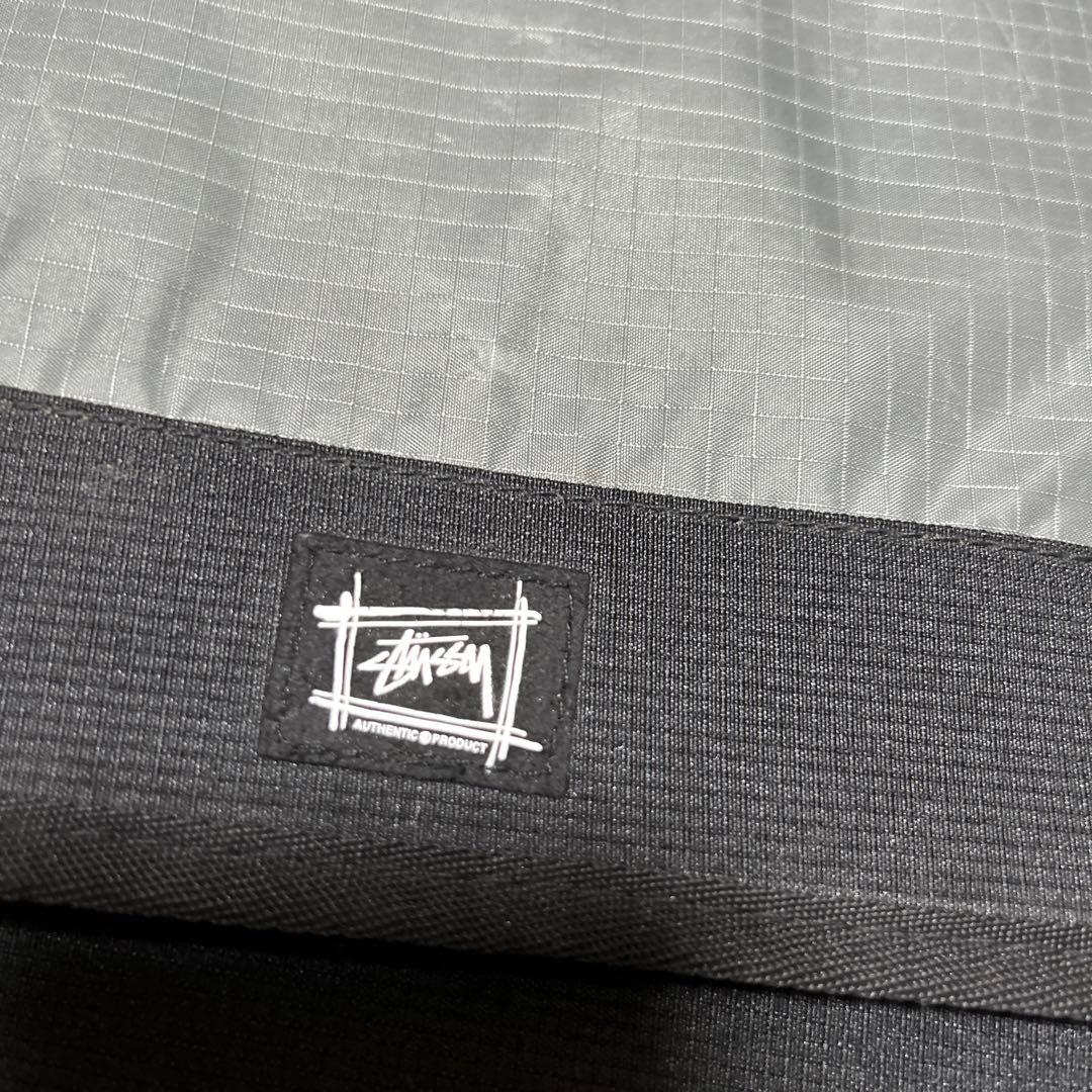 old stussy ステューシー　黒　 メッセンジャーバッグ　古着　y2k