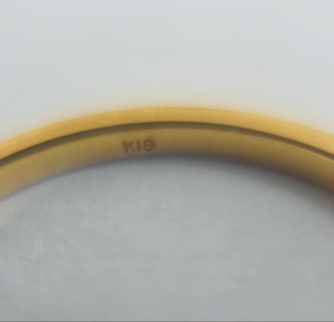Avaron k18 Tree Ring / Slender リング　10号