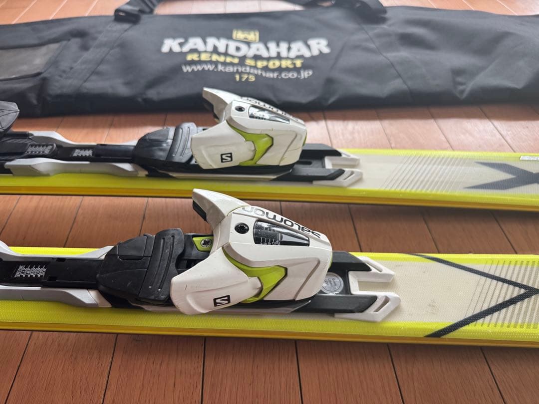 Salomon X-MAX スキー板セット　キャリーバック付き