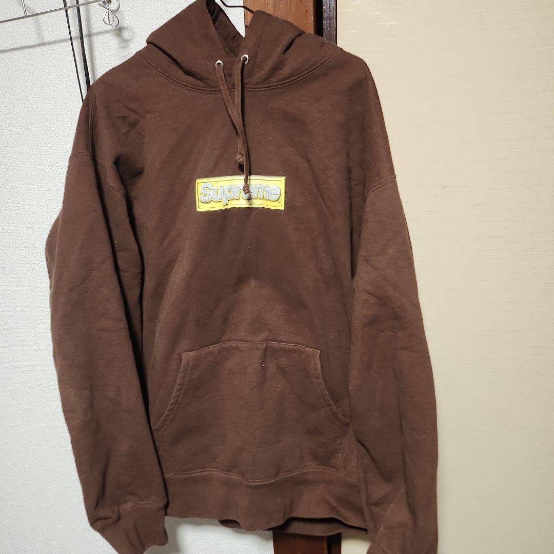 トップス Supreme Bling Box Logo Hooded Sweatshirt