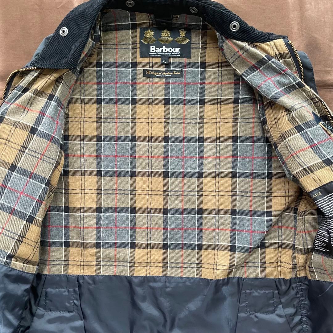 K*O様 Barbour　キッズ　バブアー　ノンオイル　ネイビー　ブラック　XL