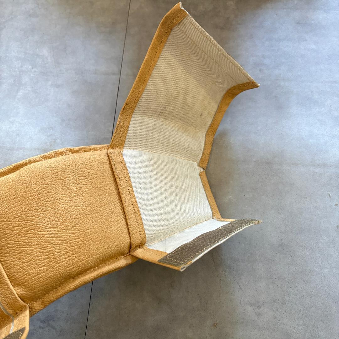 日本製 無垢材 回転座椅子【Ａ】