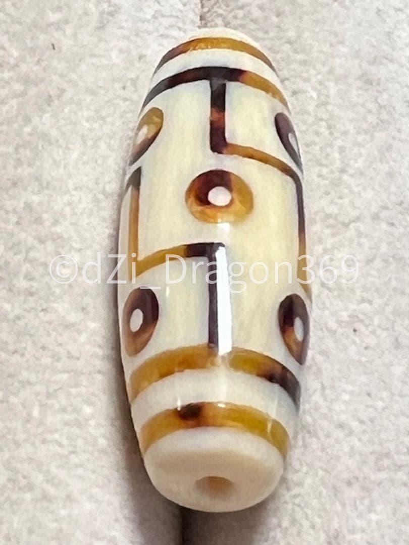 一点限り！！dZi ジービーズ 西蔵 【マンモスの牙製】 九眼天珠