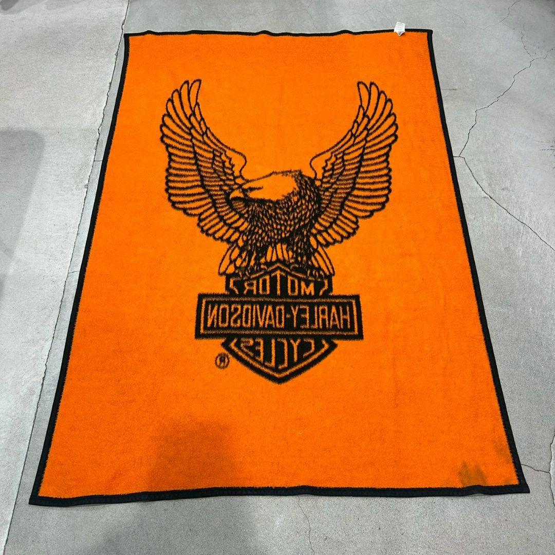 USA製 Harley Davidson ハーレーブランケット