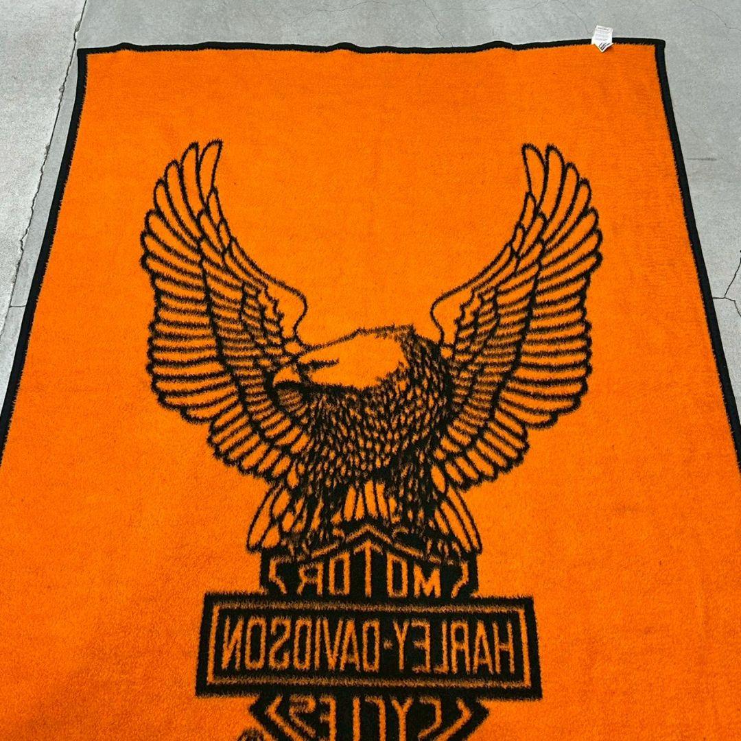 USA製 Harley Davidson ハーレーブランケット