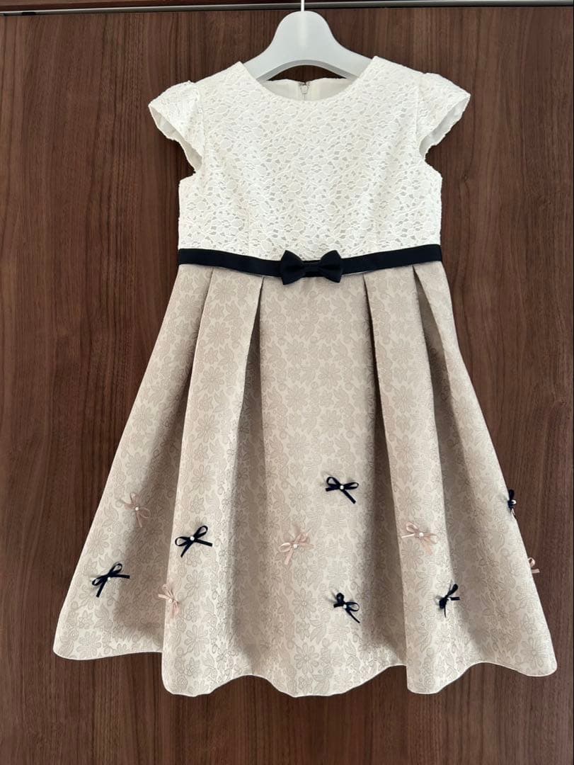 美品　プティマイン　サイズ120 子供用フォーマル　　ボレロ・ワンピースセット