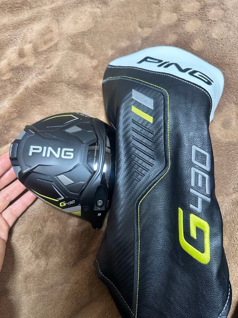PING G430LSTドライバー 9度 ヘッドのみ ヘッドカバー有 美品 希少
