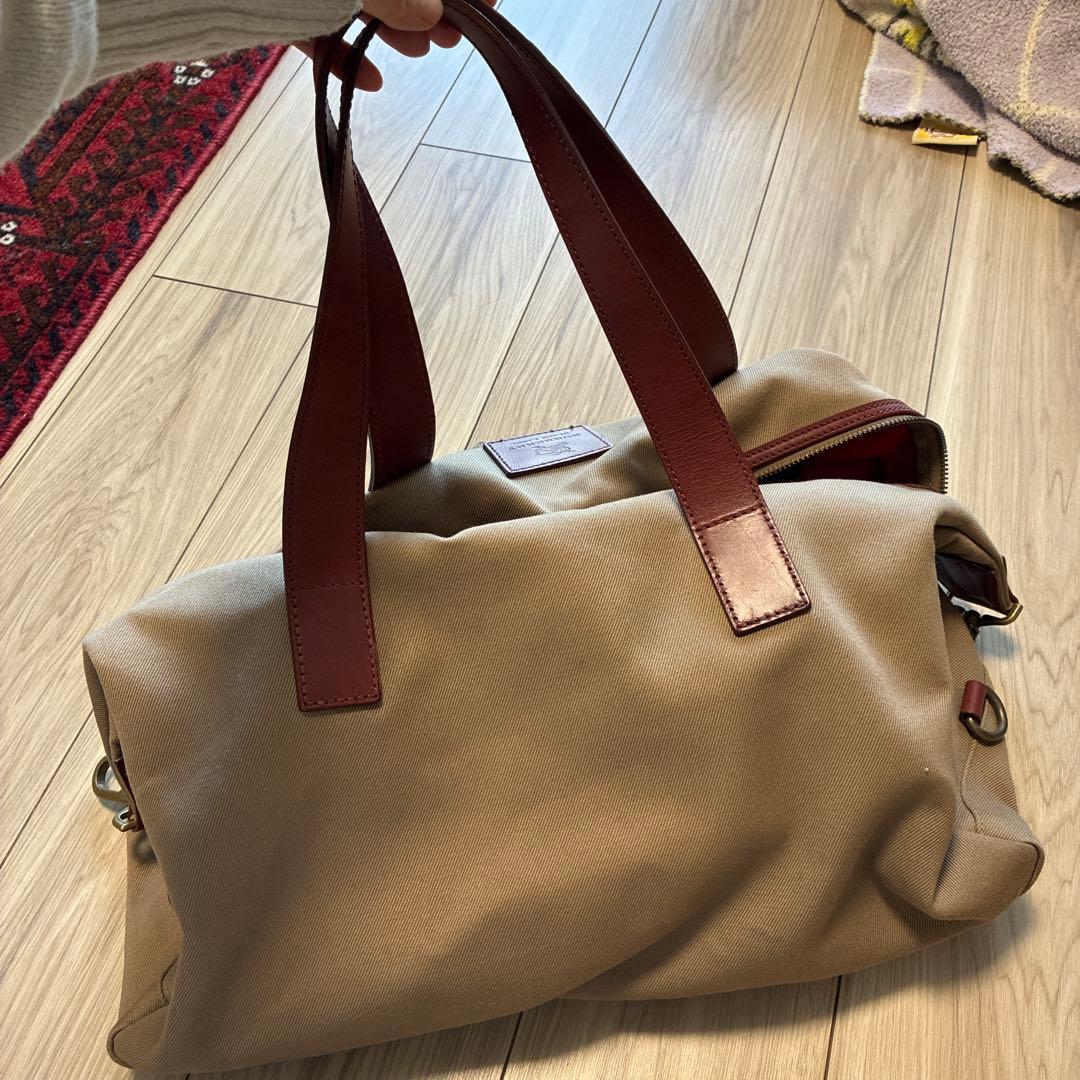 容量　BURBERRY 2way ボストンバッグ レザー　ホースロゴプレート