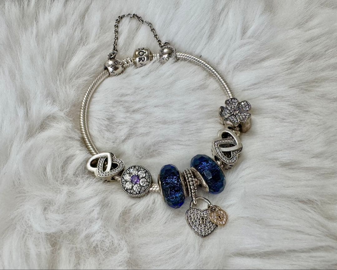 極美品　PANDORA パンドラ ブレスレット