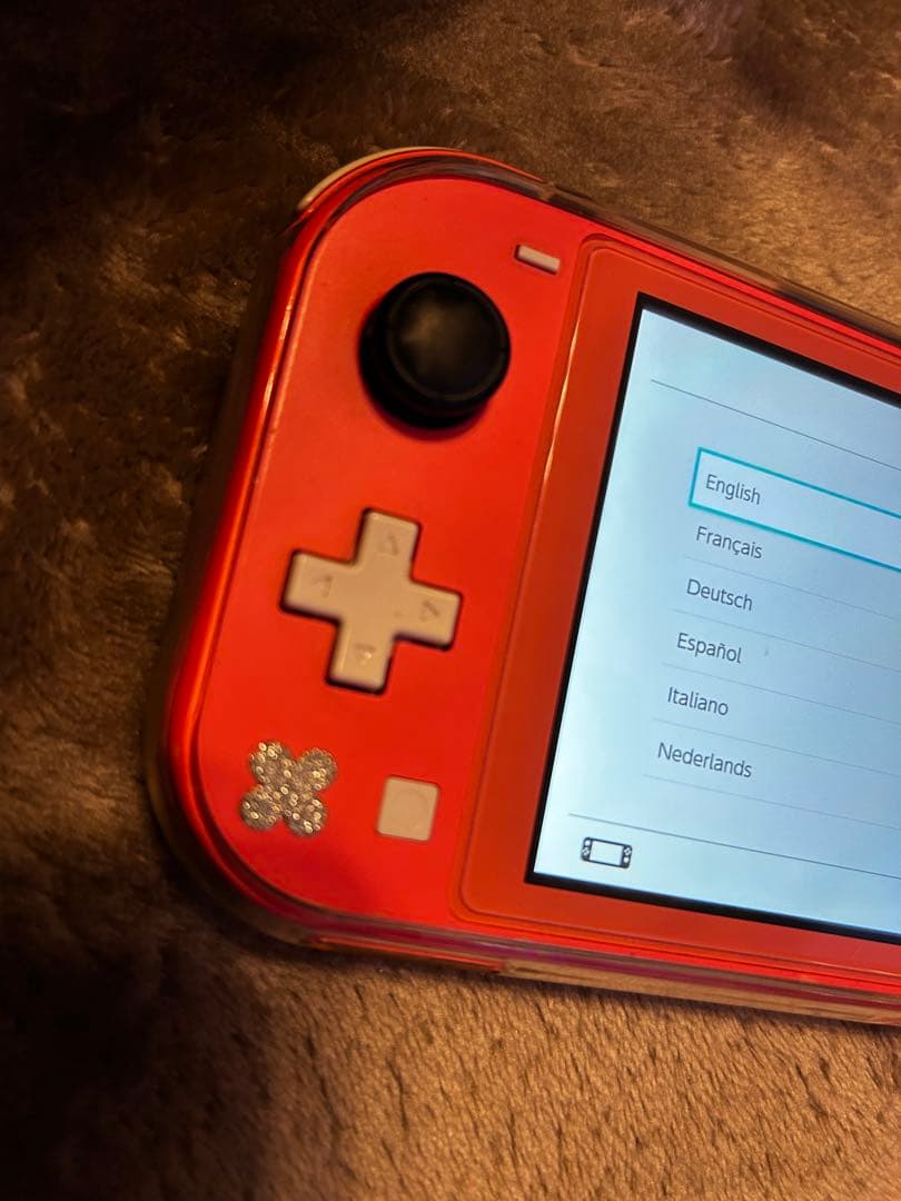 任天堂 Switch ライト ピンク コーラル ジャンク品 本体