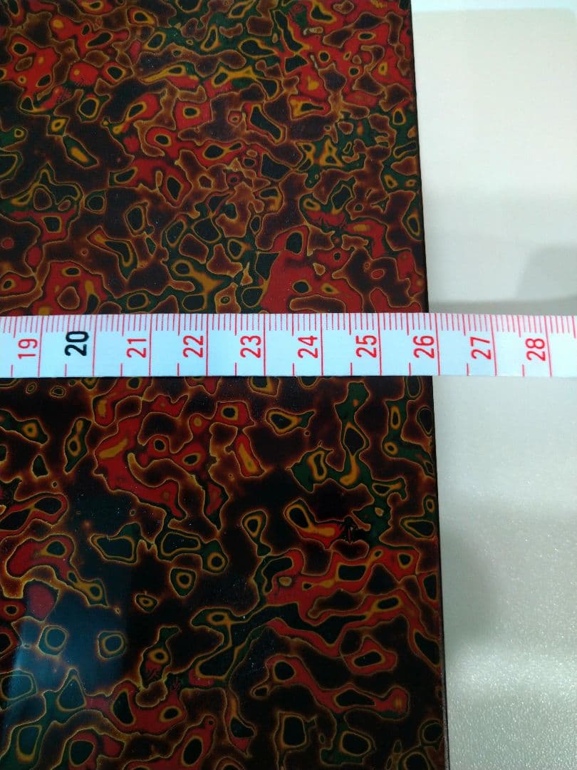 津軽塗　漆器セット 花模様 赤黒　7点