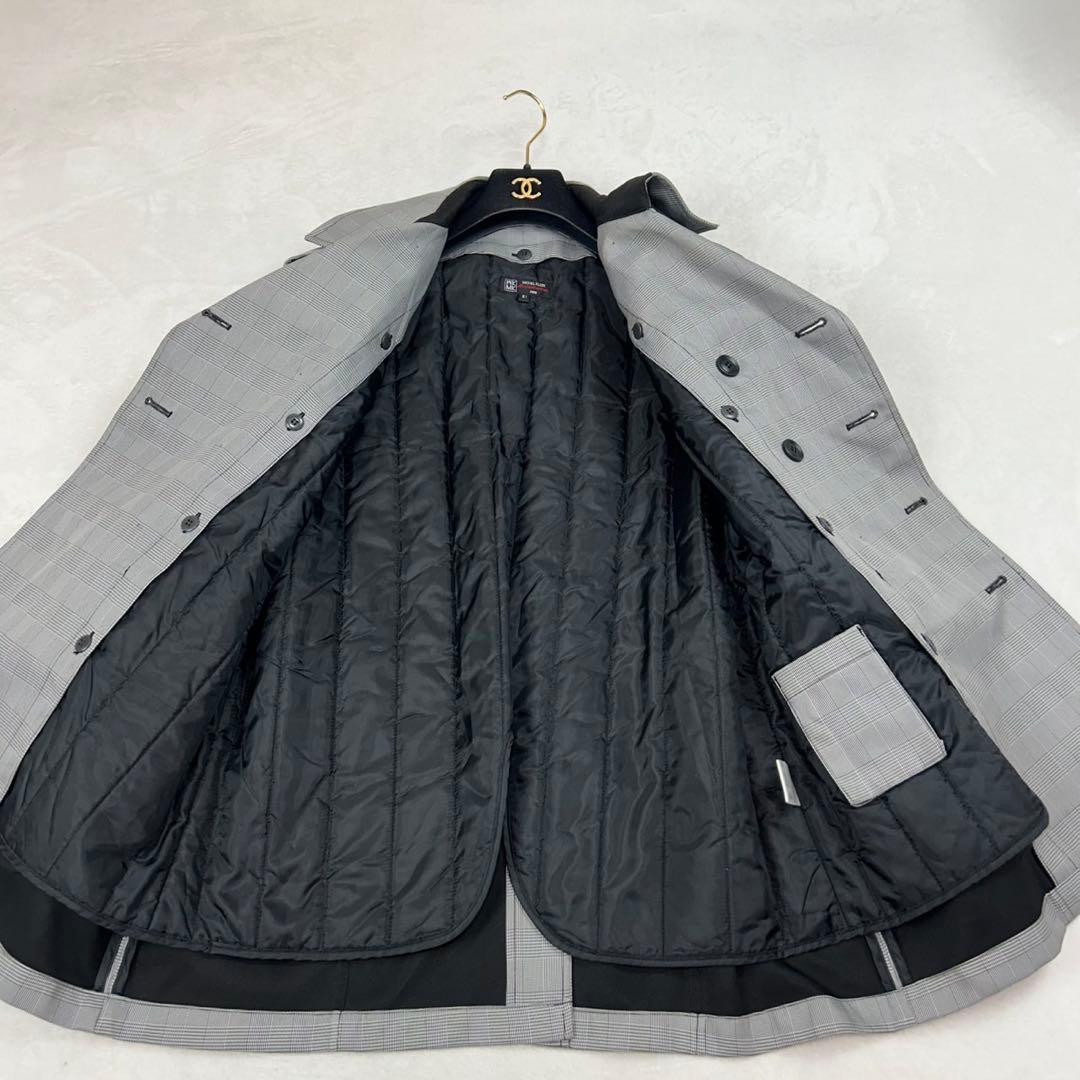 J289 XL ミッシェルクラン トレンチコート グレー メンズ
