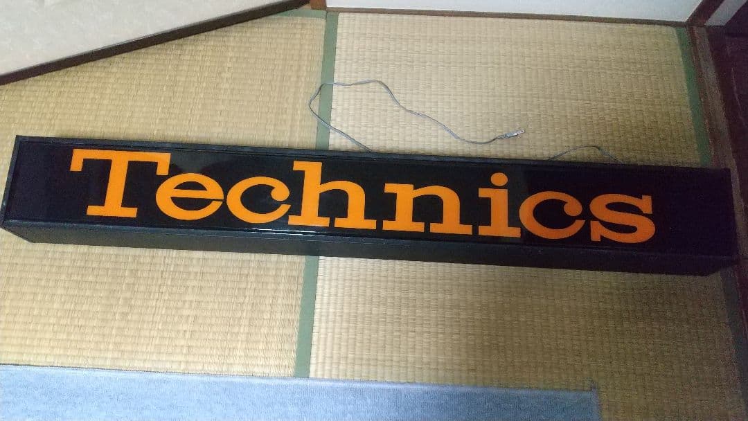 Technics テクニクス 販促用電光看板