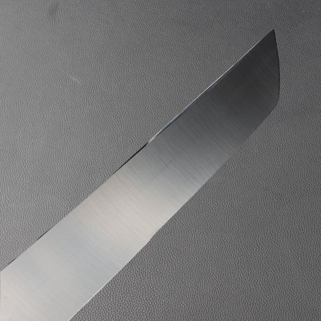 10952左利き用 先丸包丁 尺一 刺身包丁 刃は究極の切れ味 黒檀黒水牛八角柄