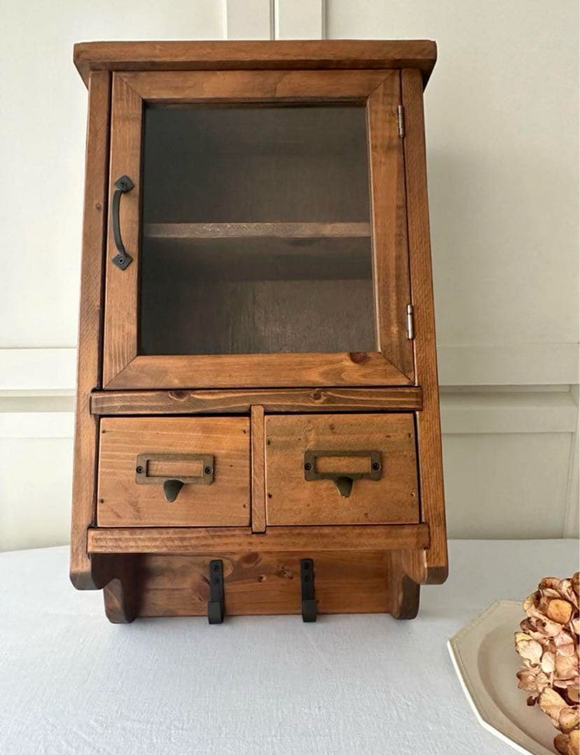 vintage shelf飾り棚 壁掛け ヴィンテージ シェルフ キャビネット