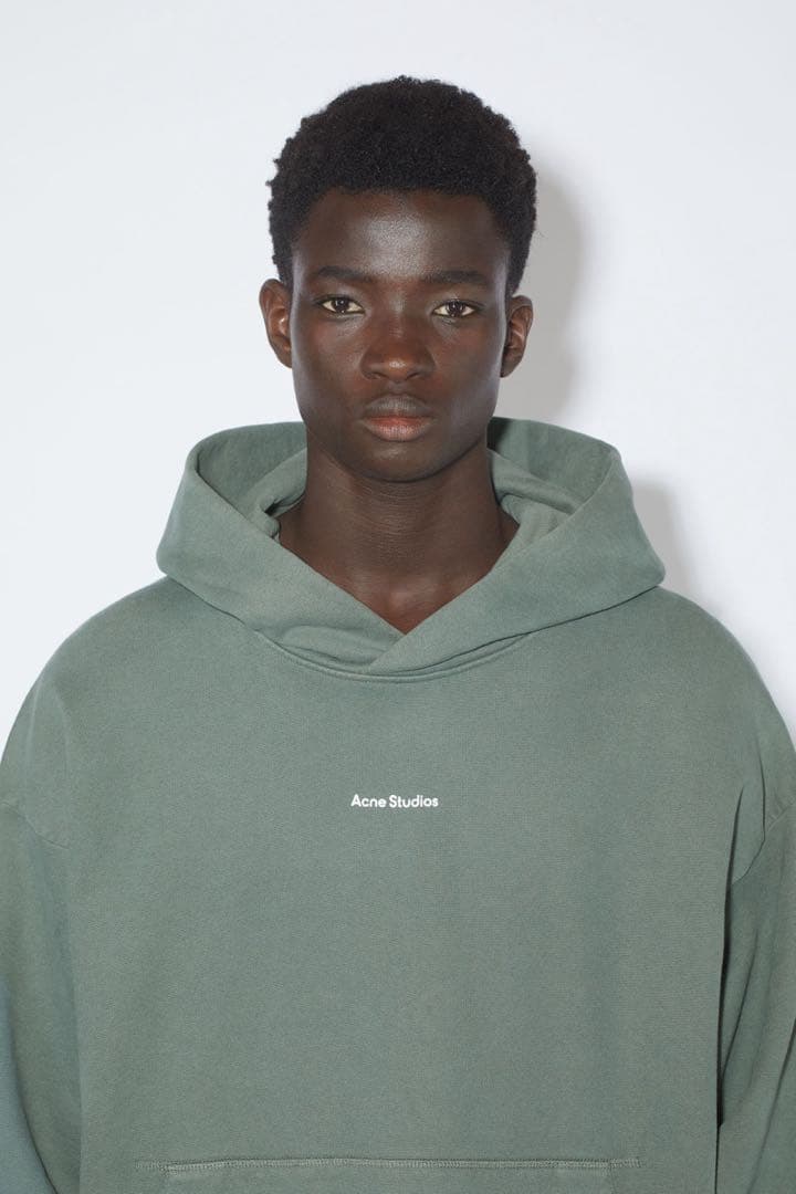 ACNE STUDIOS アクネ　フーディ　cedar green
