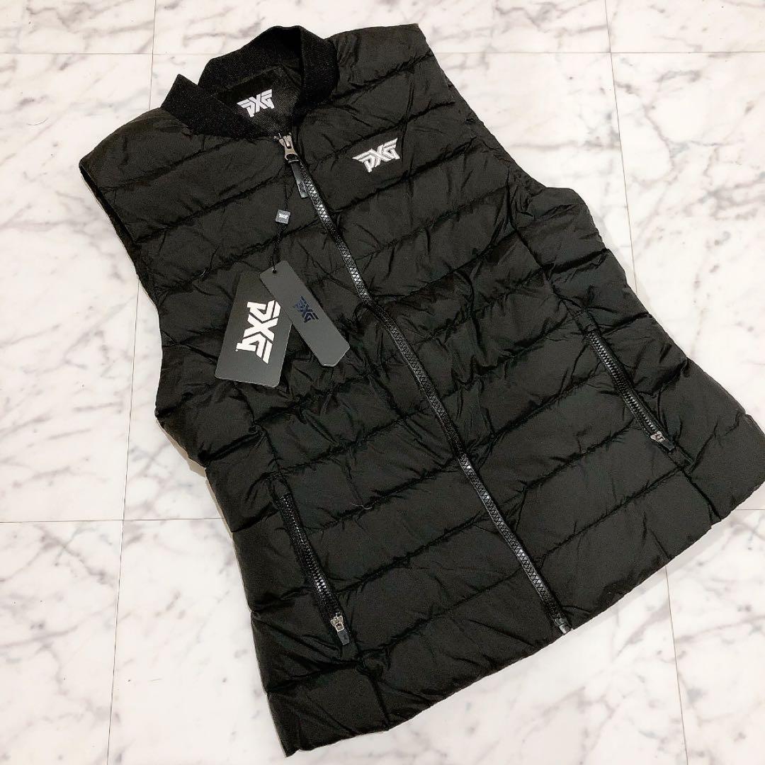 新品未使用 ゴルフ PXG レディース ダウン ジャケット ベスト Mサイズ