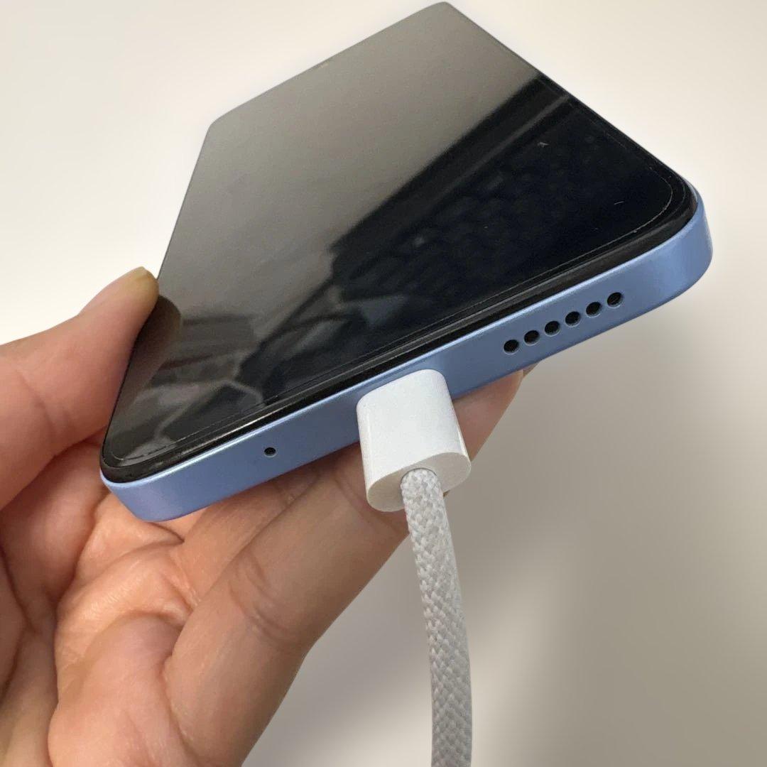 redmi 12 5G 本体　スカイブルー