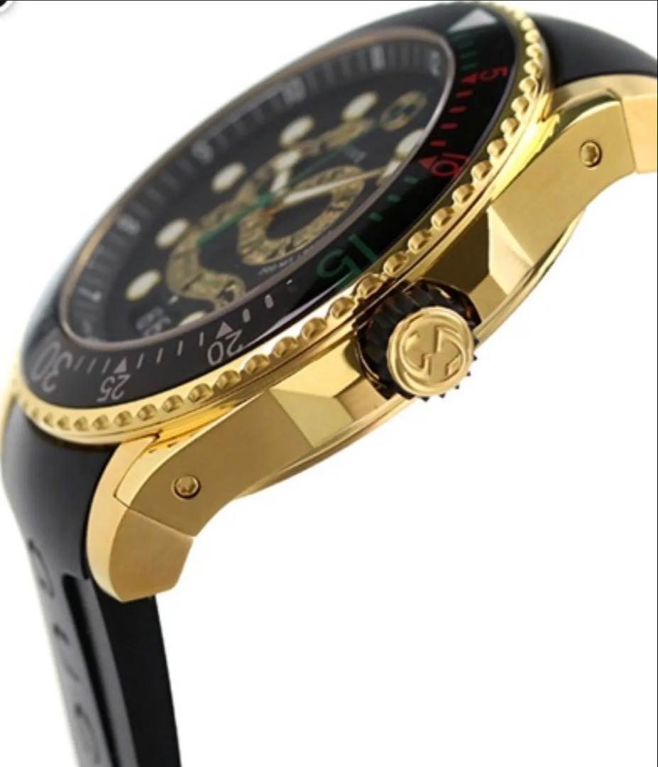 【大人気◆新品】 GUCCI DIVE グッチ ダイブ 蛇 クォーツ 時計