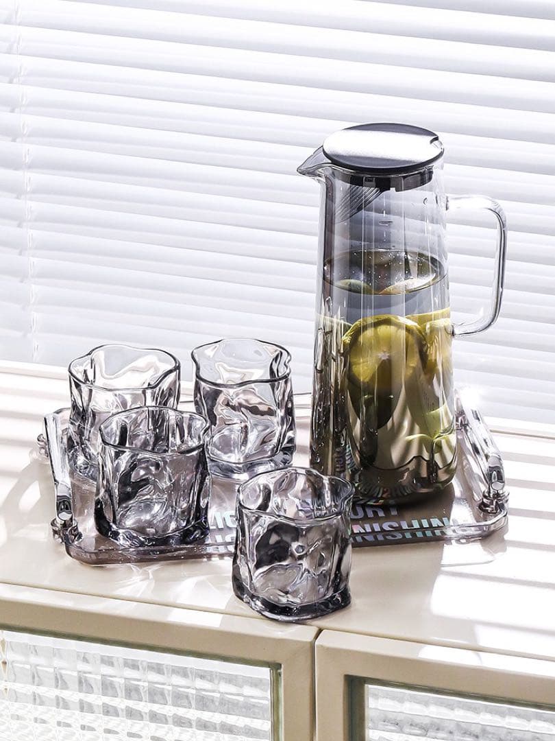 大容量のカップのジュース茶アイス水飲料  ￼￼カップセット