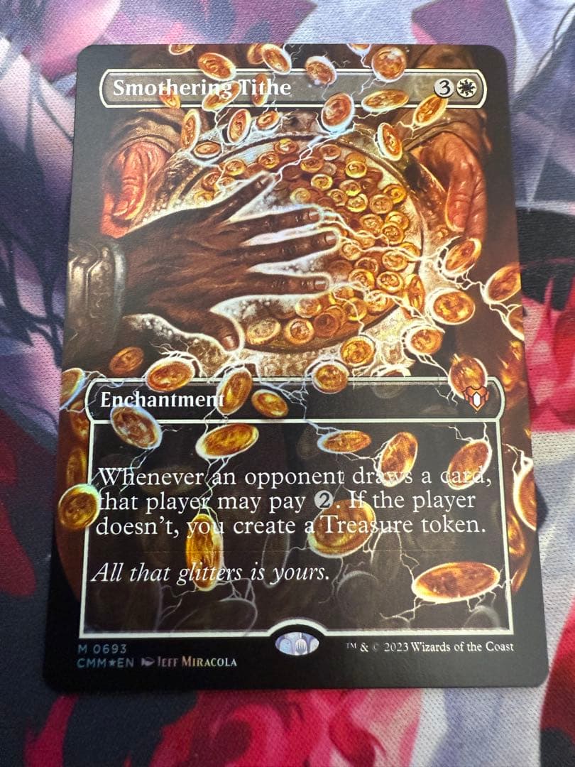 MTG 息詰まる徴税 CMM ボーダーレス版英語foil 1枚