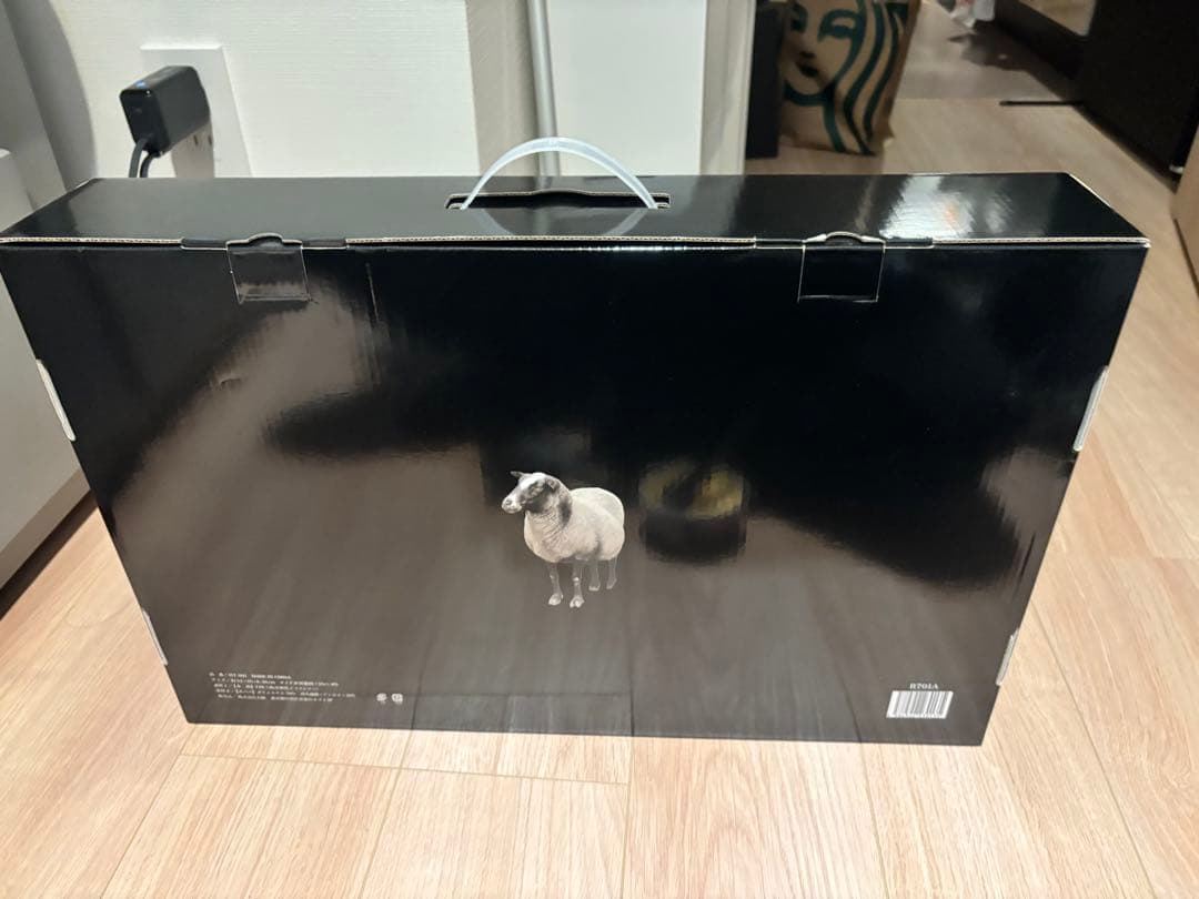 ヒツジのいらない枕 ボックス型 黒