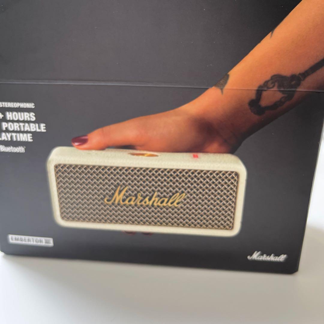 【早い者勝ち】Marshall エンバートンIII ホワイト