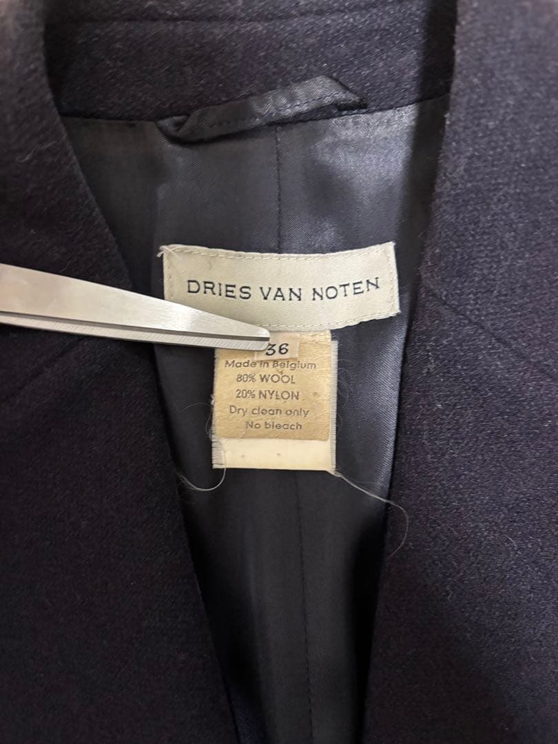 【ライカ期】　dries van noten チェスターコート