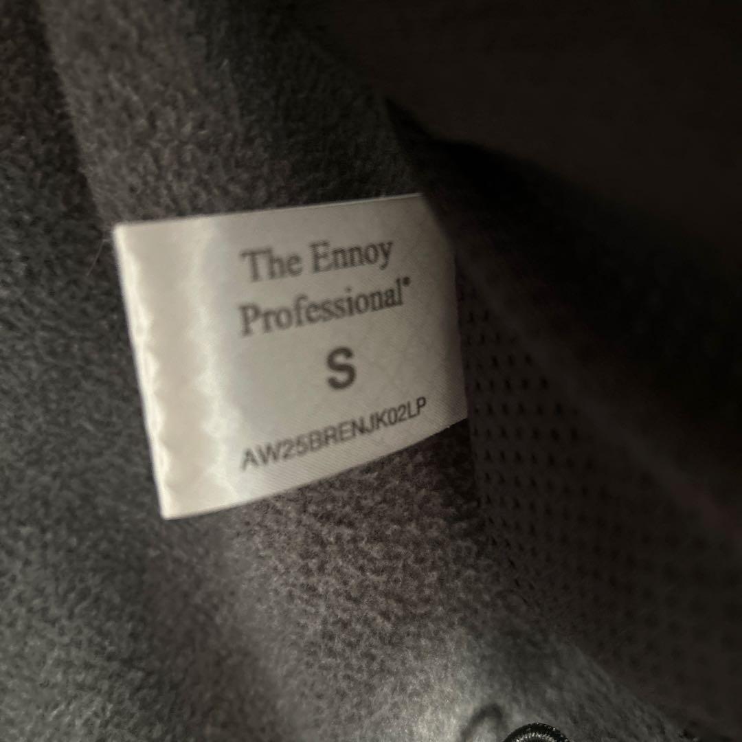 ennoy エンノイ フリースジャケット　Sサイズ　グレー
