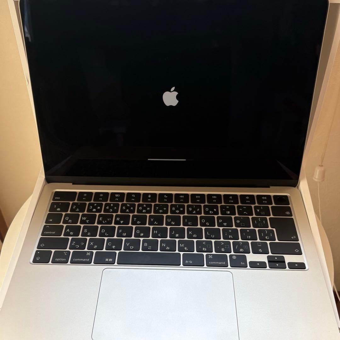 超美品MacBookAir M3 スペースグレー 8GB 256GB 2024