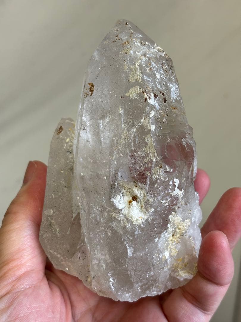 チベット　カイラス水晶　カイラスクォーツ　525g ヒマラヤ　サマーセール