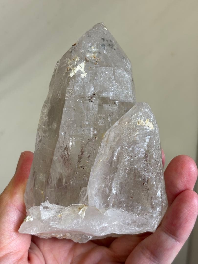 チベット　カイラス水晶　カイラスクォーツ　525g ヒマラヤ　サマーセール