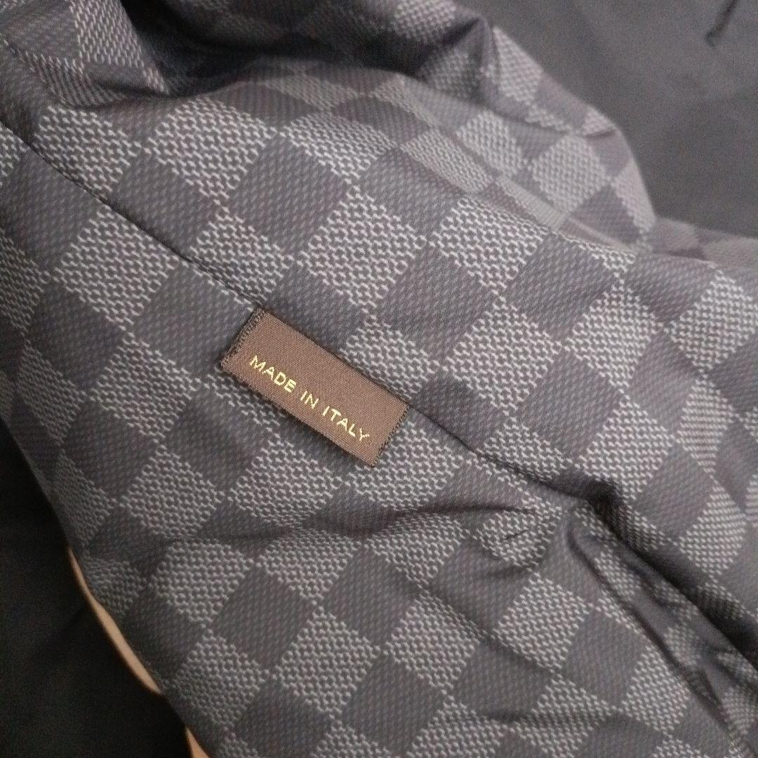 LOUIS VUITTON グレー ステンカラーコート
