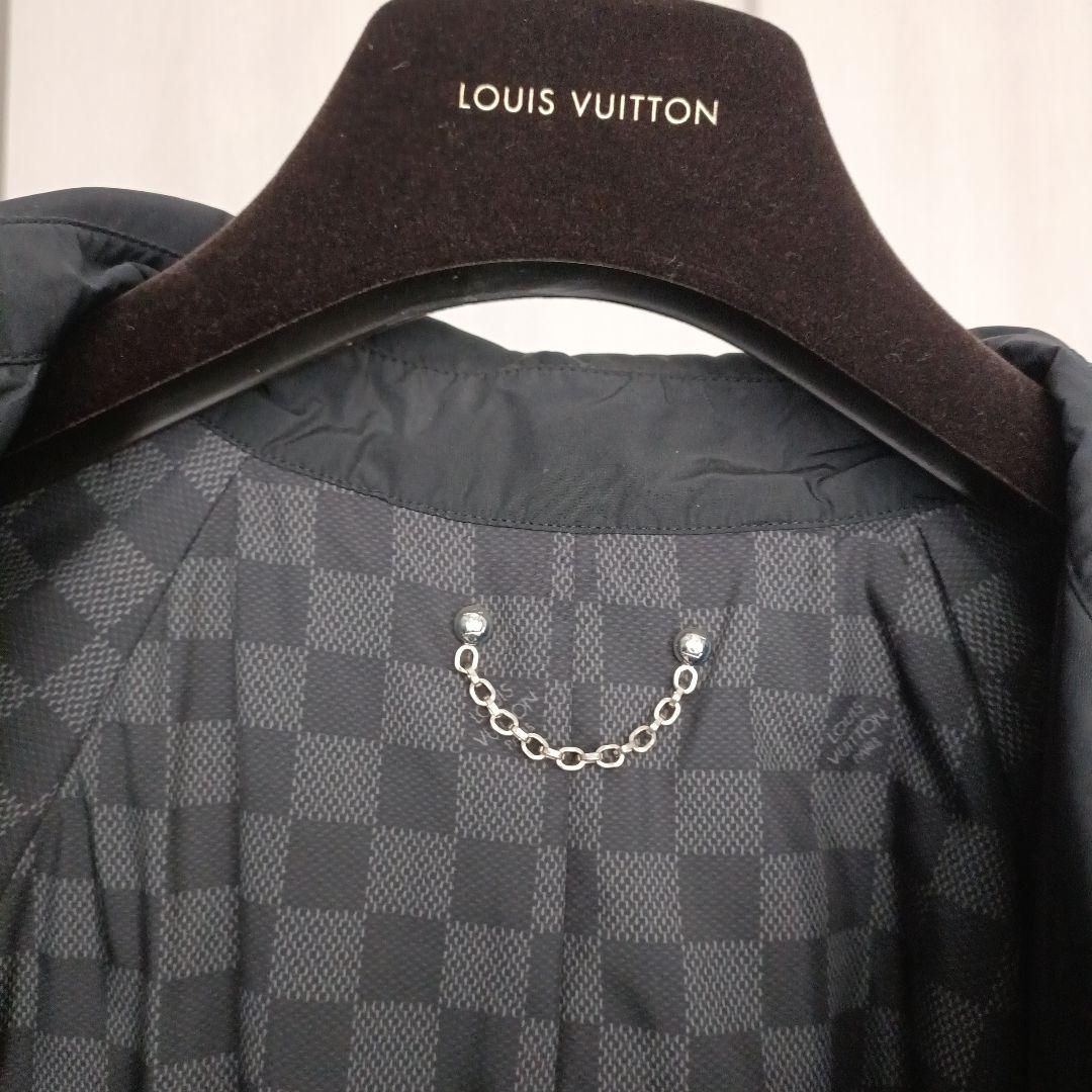 LOUIS VUITTON グレー ステンカラーコート