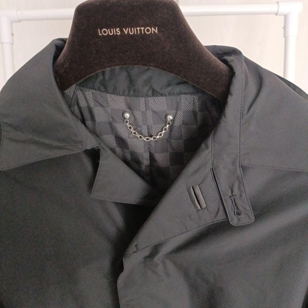 LOUIS VUITTON グレー ステンカラーコート