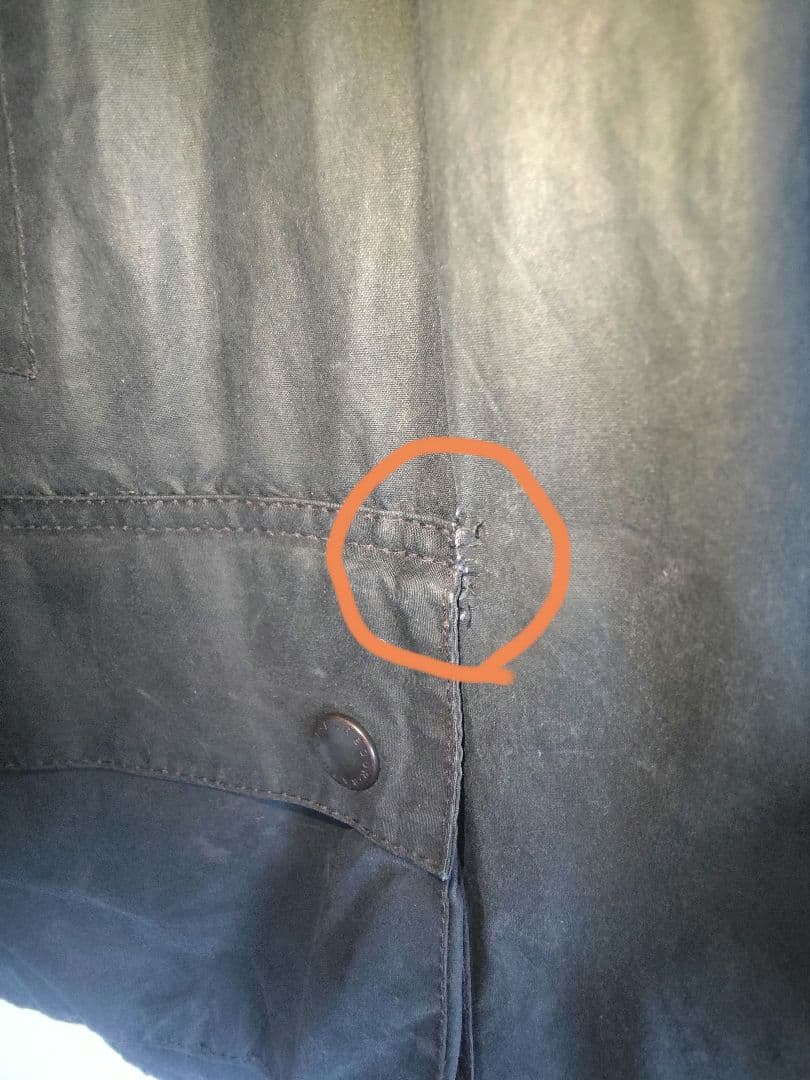リプルーフ済 Barbour BEDALE 90sオイルドジャケット オイル缶付