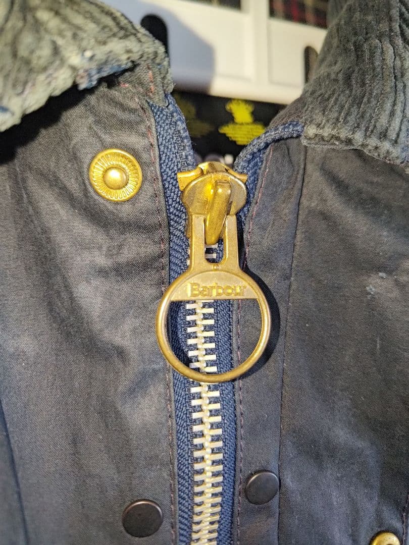 リプルーフ済 Barbour BEDALE 90sオイルドジャケット オイル缶付