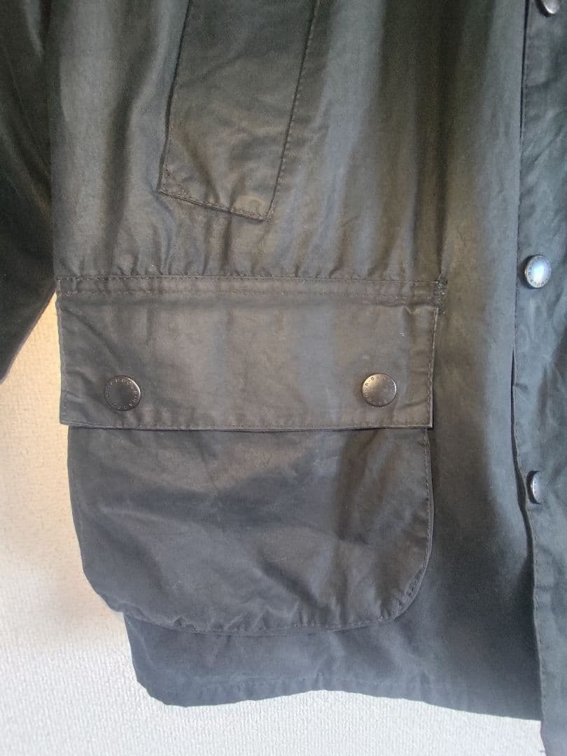 リプルーフ済 Barbour BEDALE 90sオイルドジャケット オイル缶付