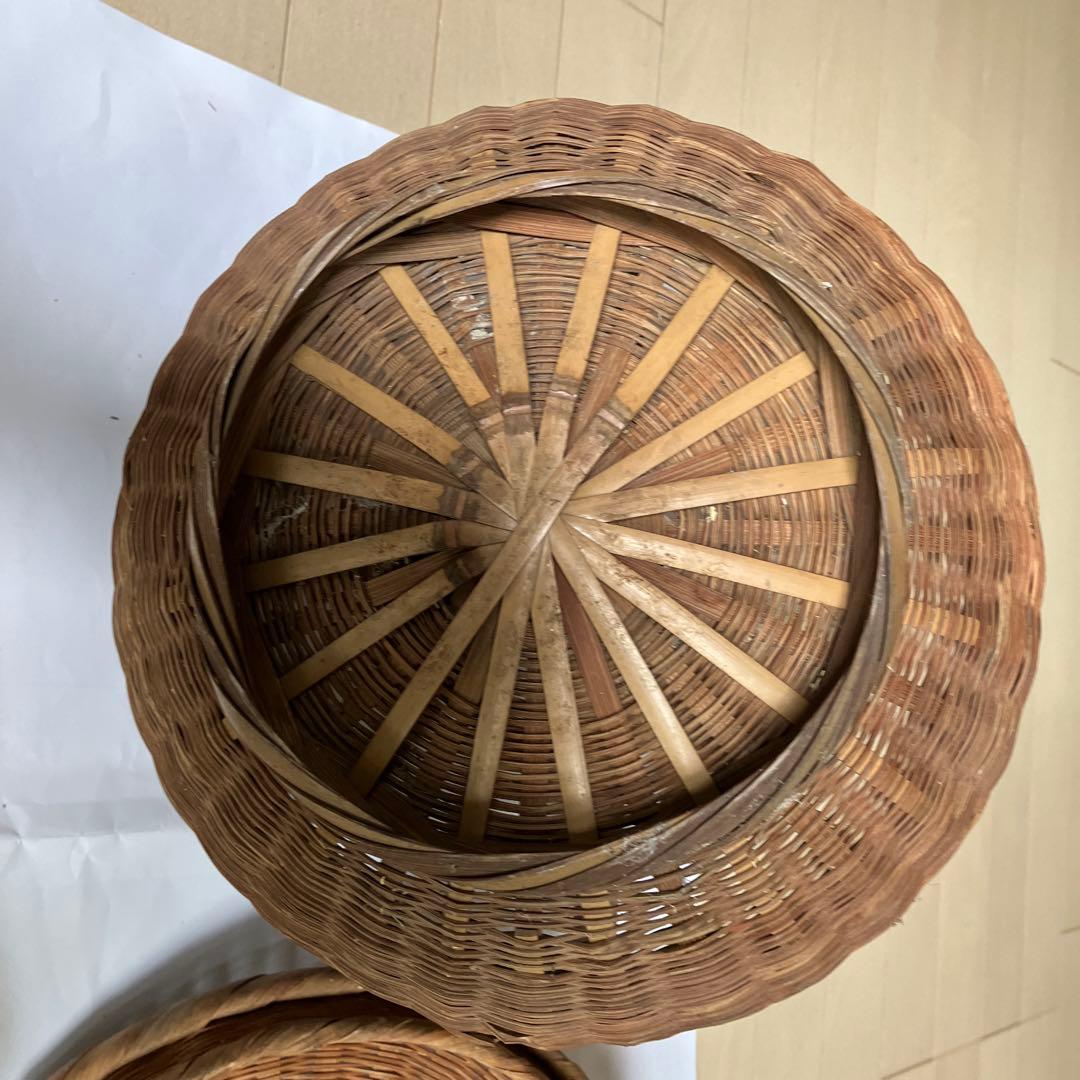 竹細工のかご