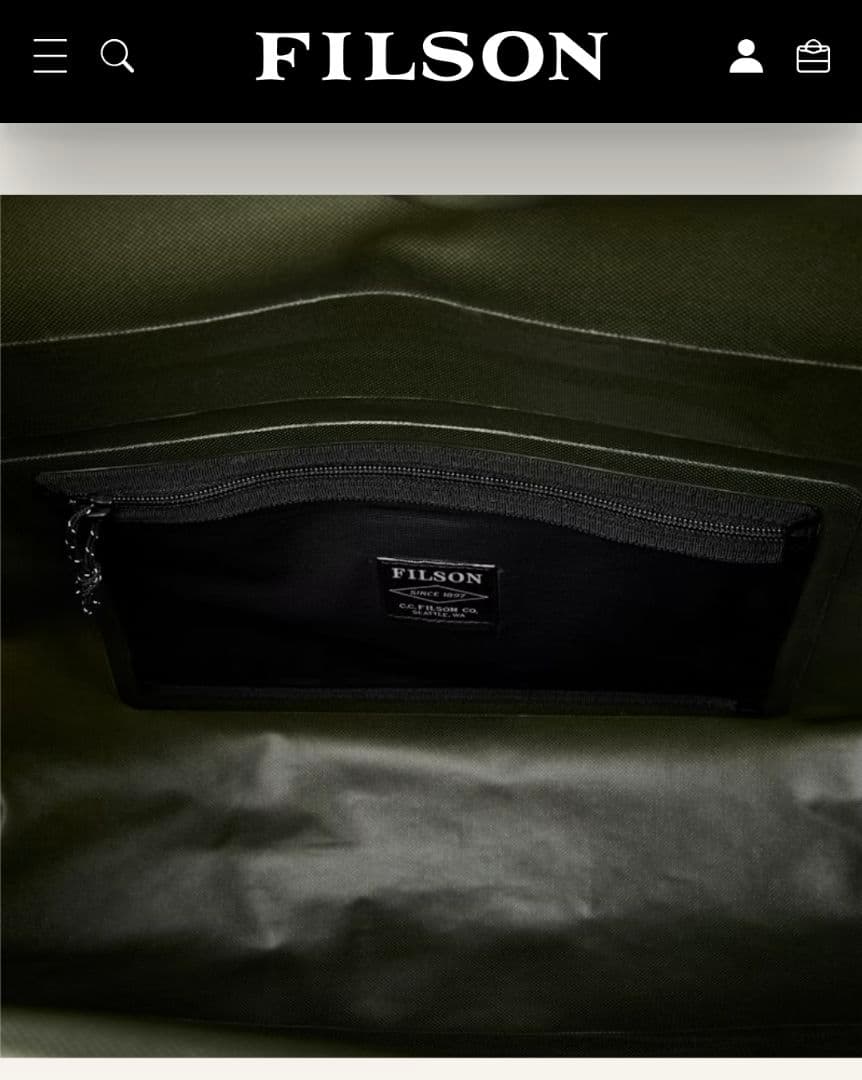 バッグ FILSON Dry Messenger Bag