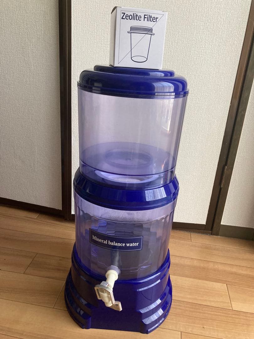 ポタポタクラブサーバー 新品ゼオライトフィルター付き浄水器