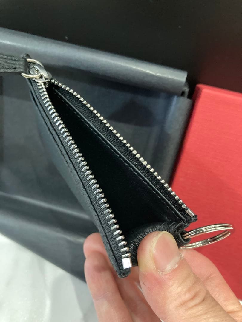新品　BONA VENTRE ボナペンチュラ キーリンク付きカードケース