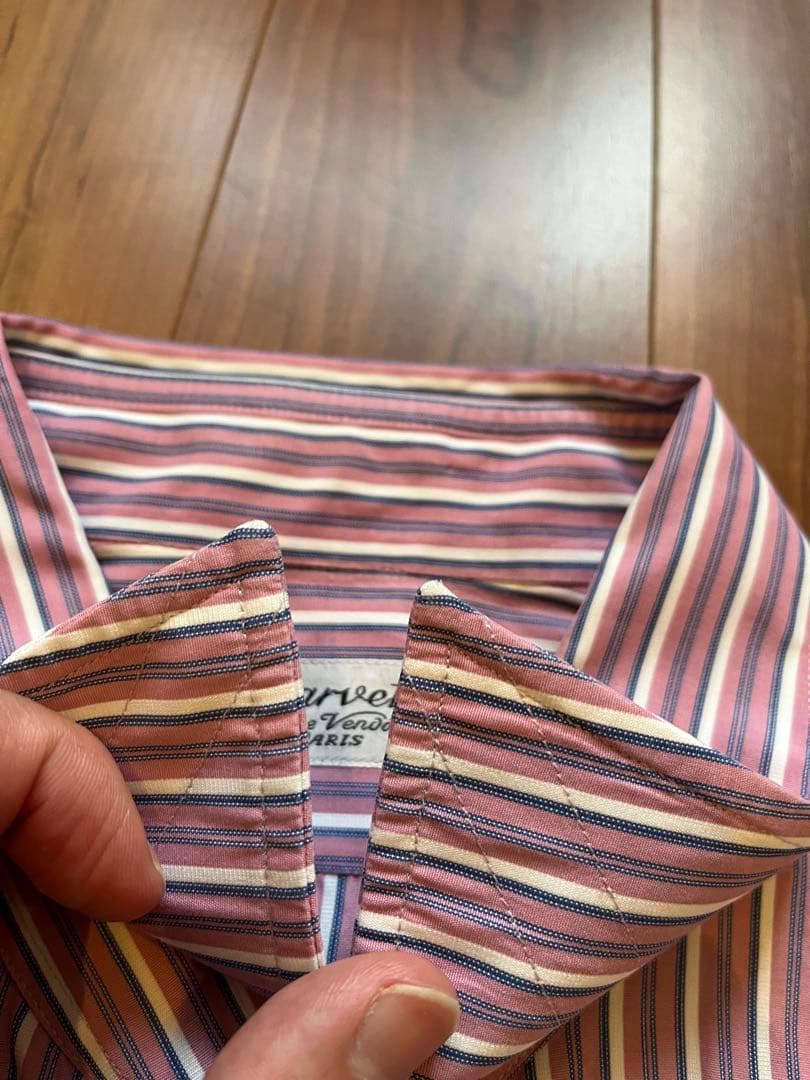 charvet マルチストライプ シャツ