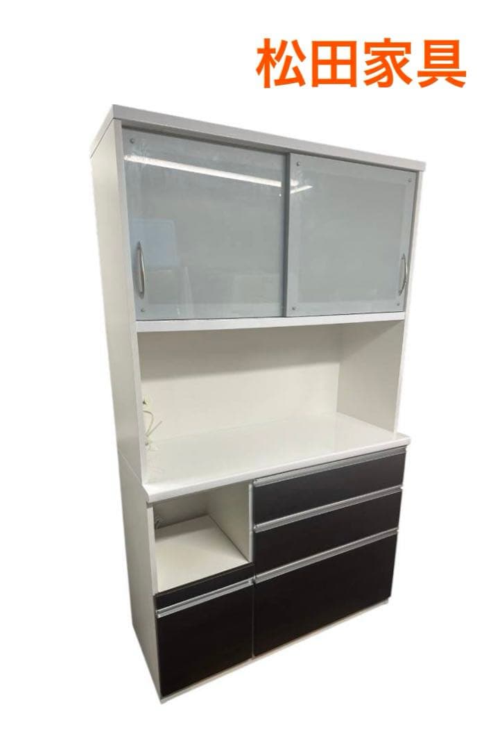 北九州市福岡市限定　松田家具　レンジボード　キッチン収納