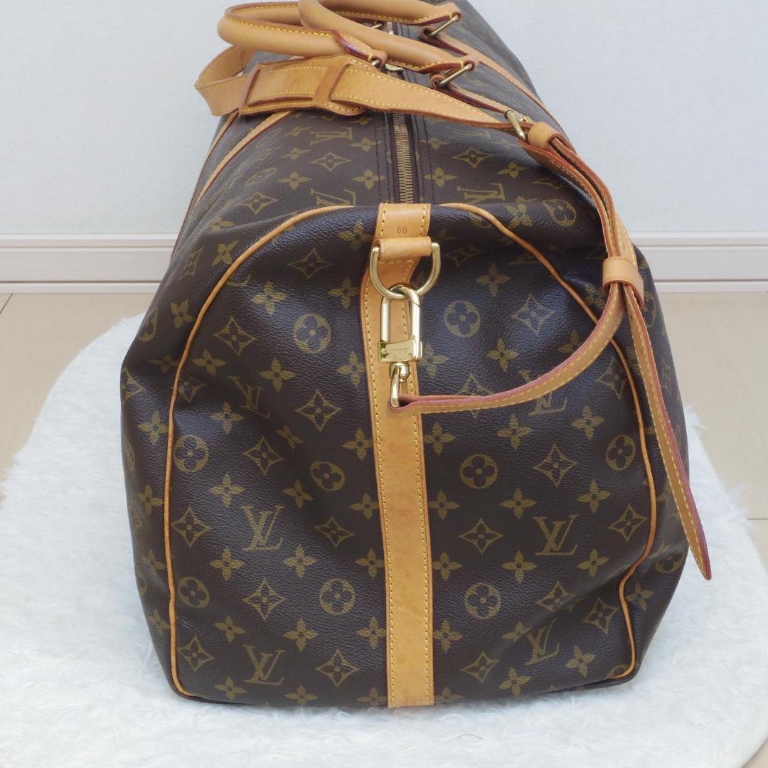 LouisVuittonルイヴィトン ダークブラウン モノグラム ボストンバッグ