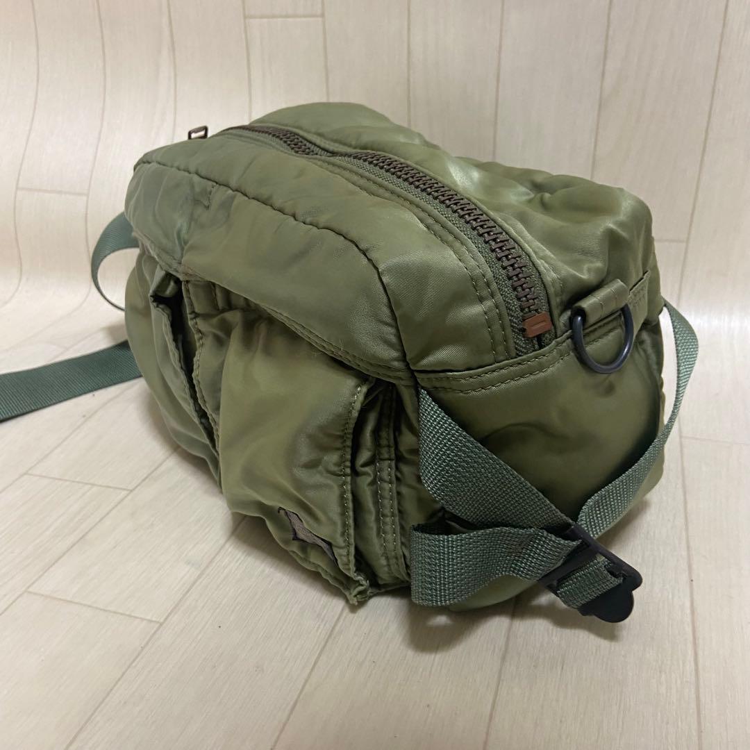 PORTER TANKER タンカー ウエストバッグ カーキ