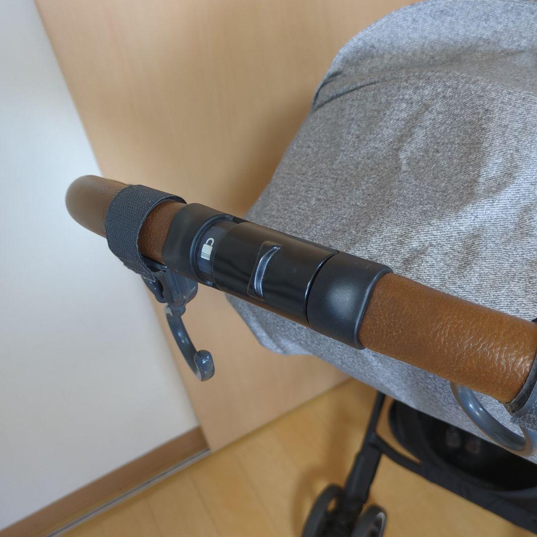 【美品】Aprica ベビーカー グレー ラクーナクッション