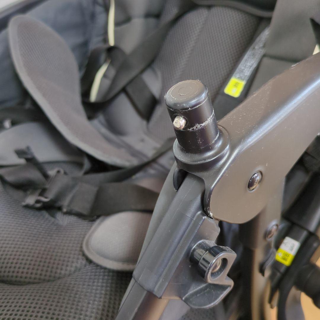 【美品】Aprica ベビーカー グレー ラクーナクッション